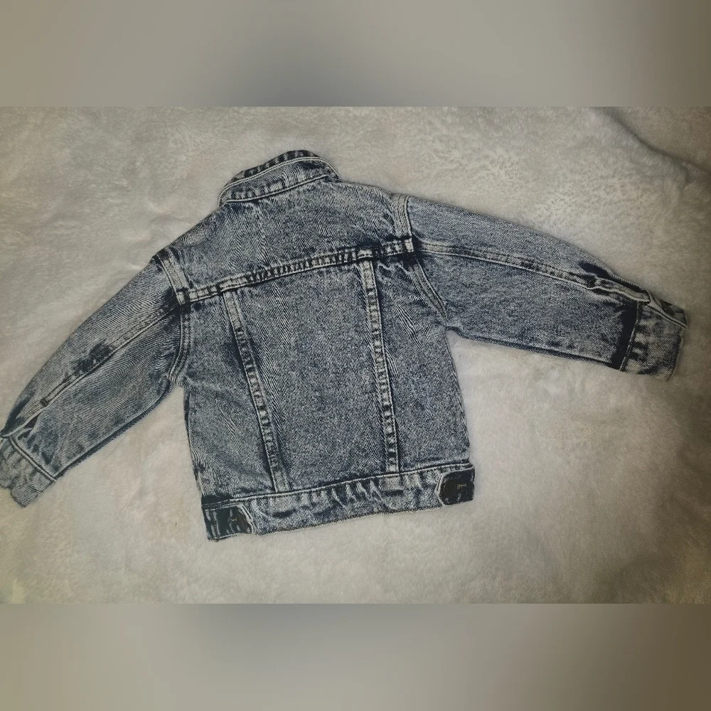 Baby Toddler Denim Jacket, Punk Grunge, 1T Or 12 Months, NWT